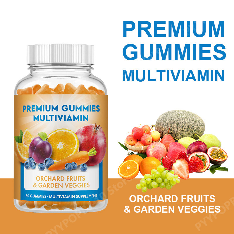 Multivitamin Gummy Adult - Gomas Multivitamínicas Diárias 60 Unidades -
