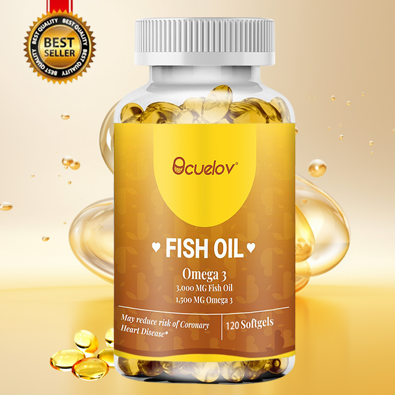 Omega 3 Fish Oil - Óleo de Peixe Omega-3 Capturado na