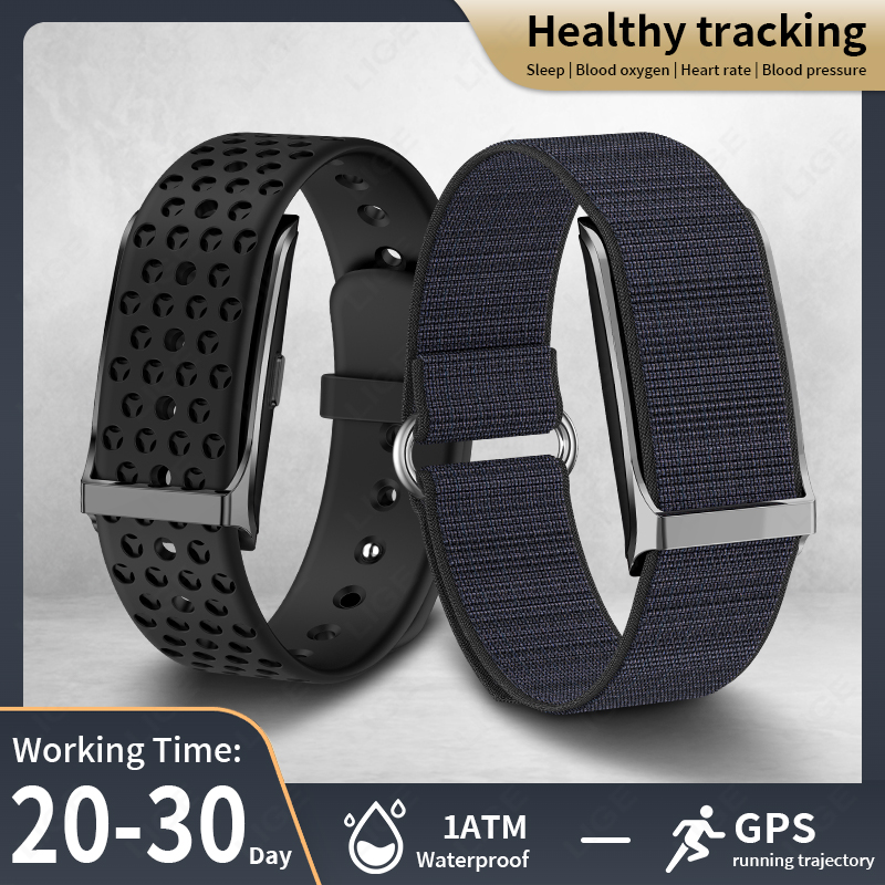 Nutrition Gym - LIGE Relógio Inteligente Monitor de Freqüência