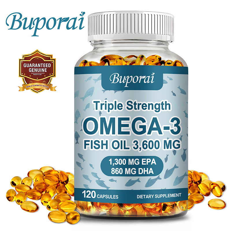 Omega 3 Fish Oil - Óleo de peixe Omega 3 -