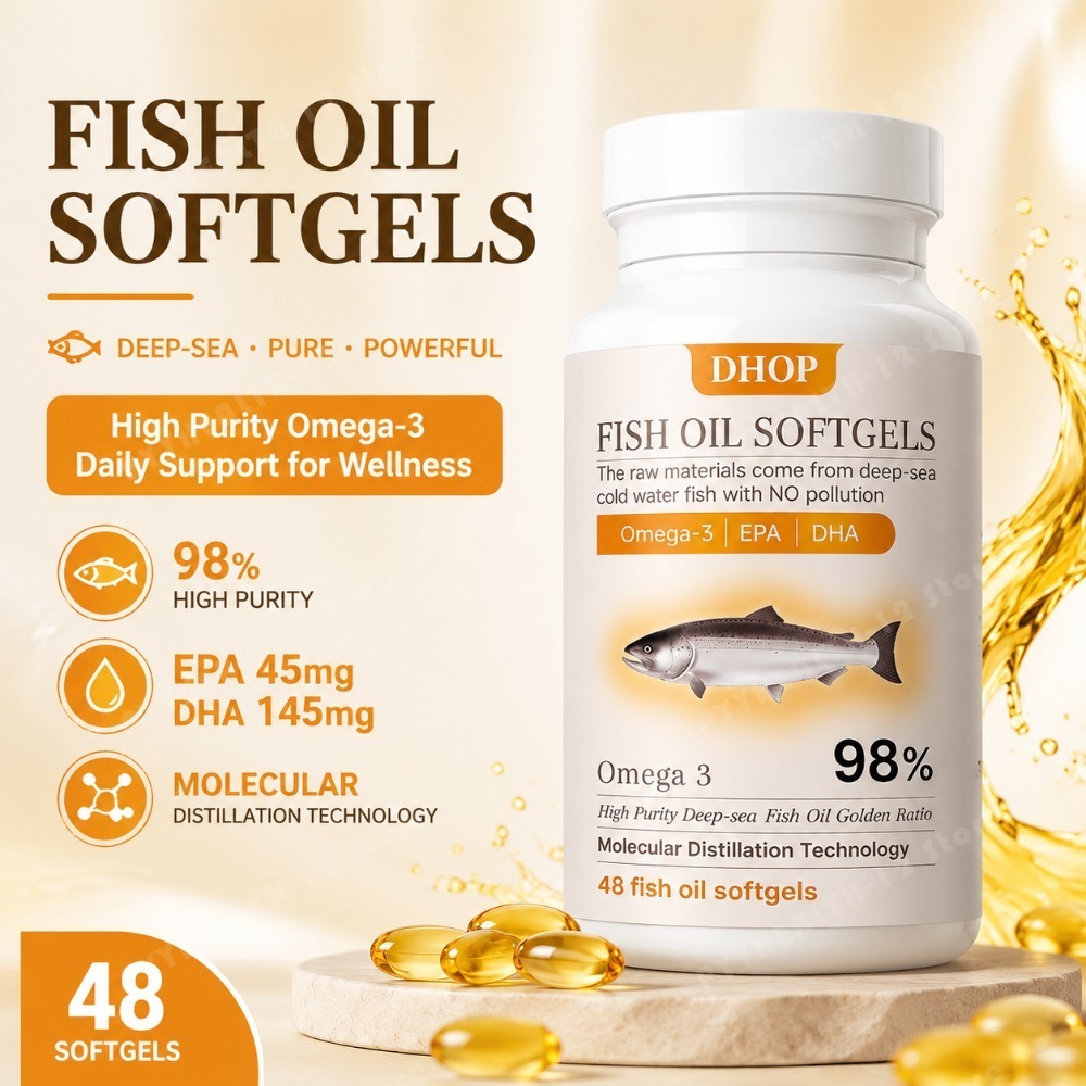 Omega 3 Fish Oil - Ômega 3 Óleo de Peixe em
