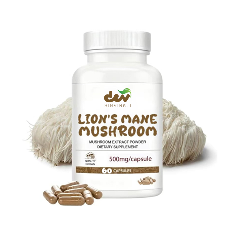 Lion Mane Mushroom - Cápsulas de Extrato de Cogumelo Lion's