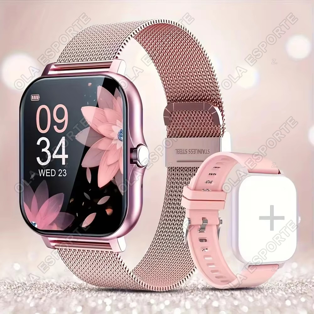 Nutrition Gym - Novo Smartwatch 2026 com Chamada Bluetooth,