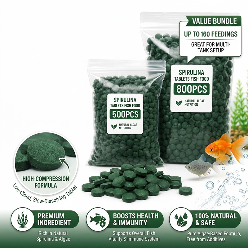 Spirulina Tablet Organic - Tabletes de Spirulina de Alta Pureza