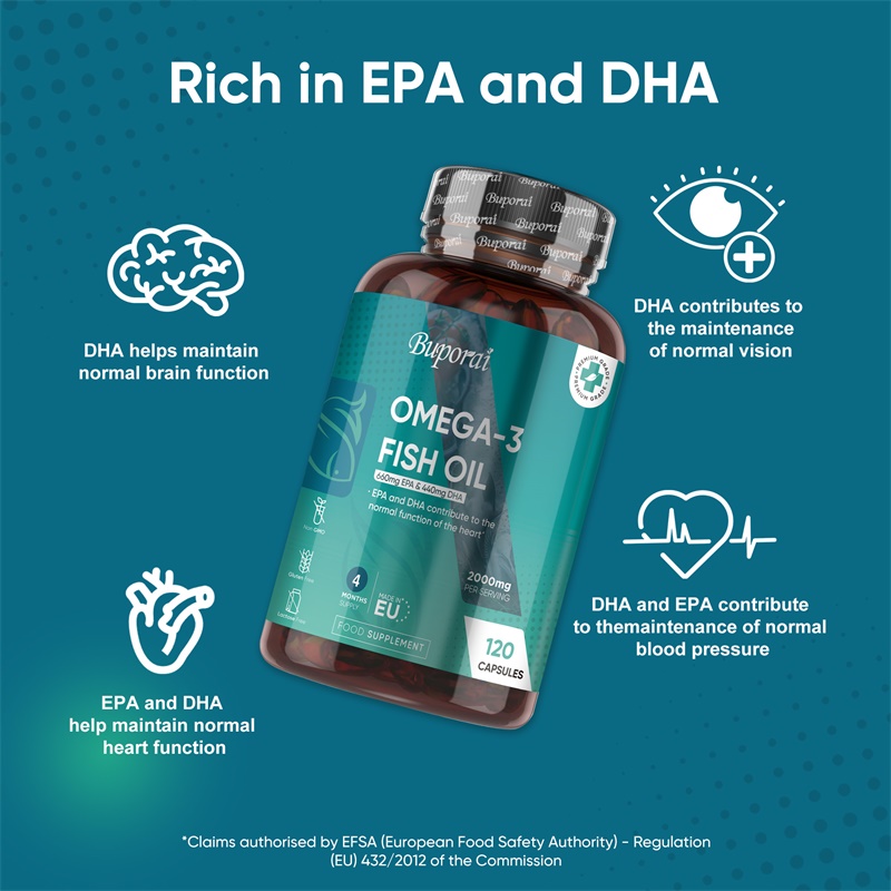 Omega 3 Fish Oil - Óleo de Peixe Omega 3 2000mg