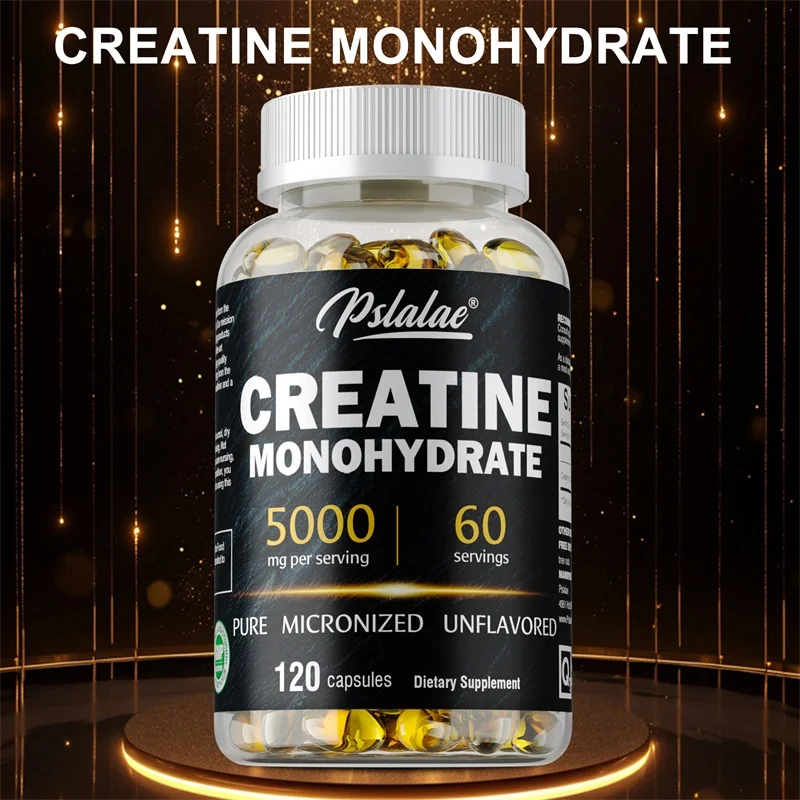 Pre Workout Supplement - Cápsula de monohidrata de creatina –