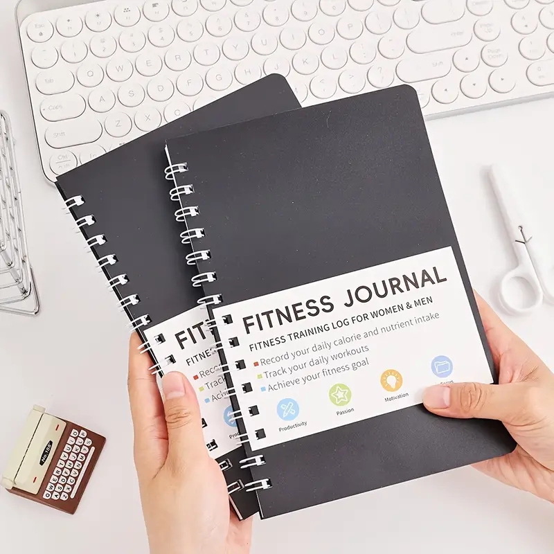 Nutrition Fitness Plan - Caderno de Exercícios e Nutrição Diária,