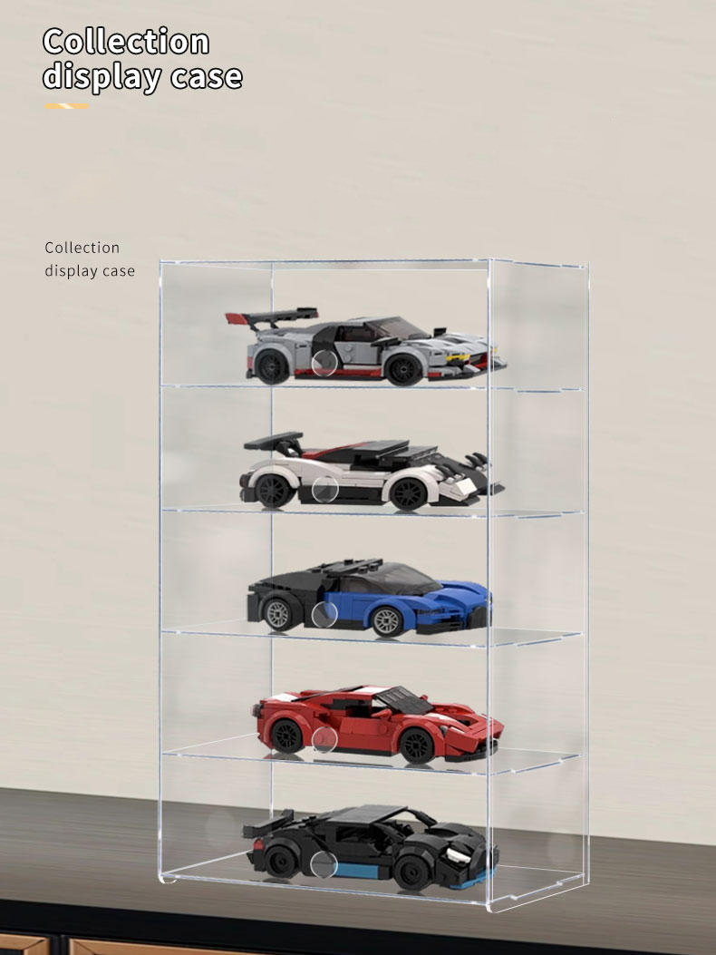 Victor Racket Jetspeed - Vitrine acrílica para brinquedo de carro