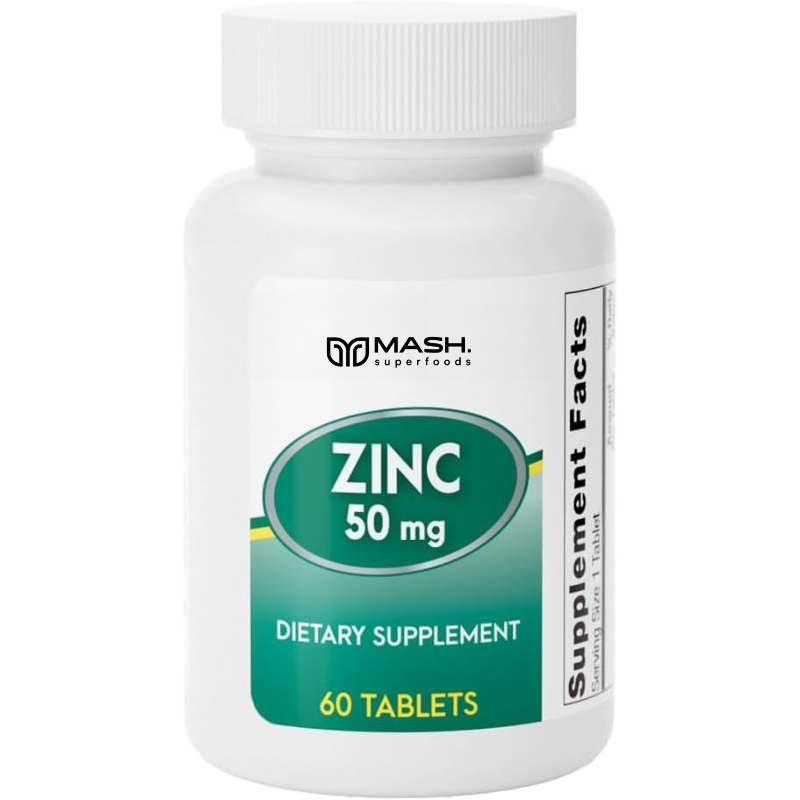 Zinc Supplement 50Mg - Zinco MG50 | Suplemento de Gluconato