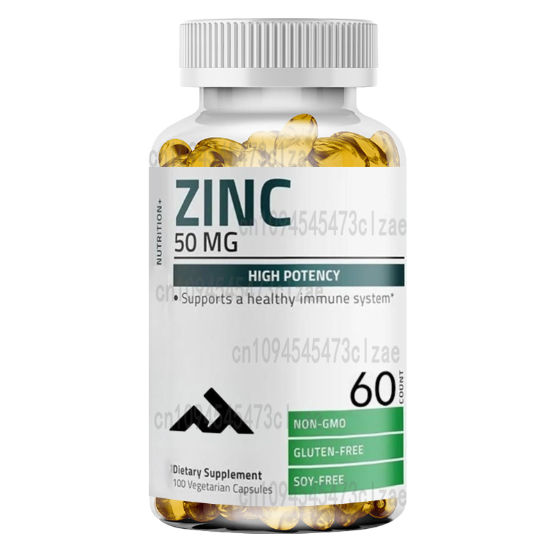 Zinc Supplement 50Mg - Suplemento de suporte imunológico de alto