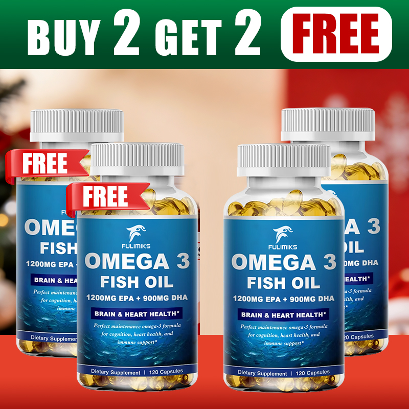Omega 3 Fish Oil - Compre 2 e Ganhe 2 Grátis!