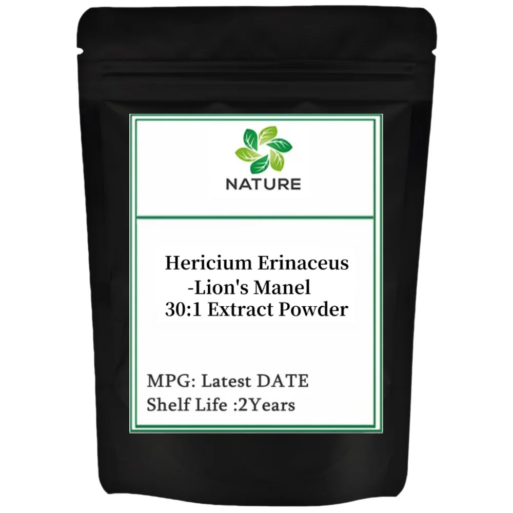 Lion Mane Mushroom - Embalagem Personalizada de Extrato de Cogumelo