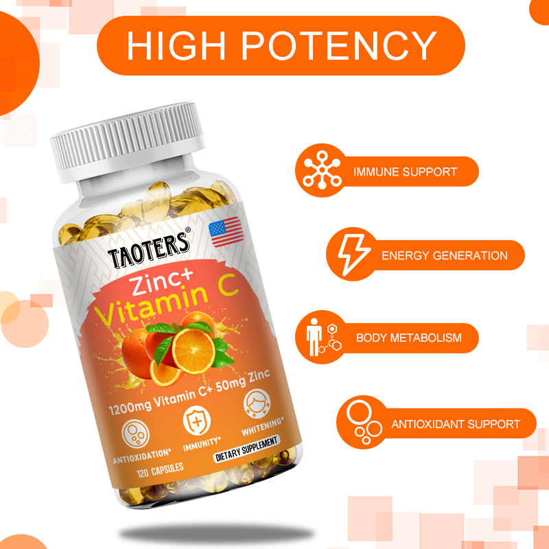 Suplemento de vitamina C e zin - Zinc Supplement 50Mg avaliação e preço