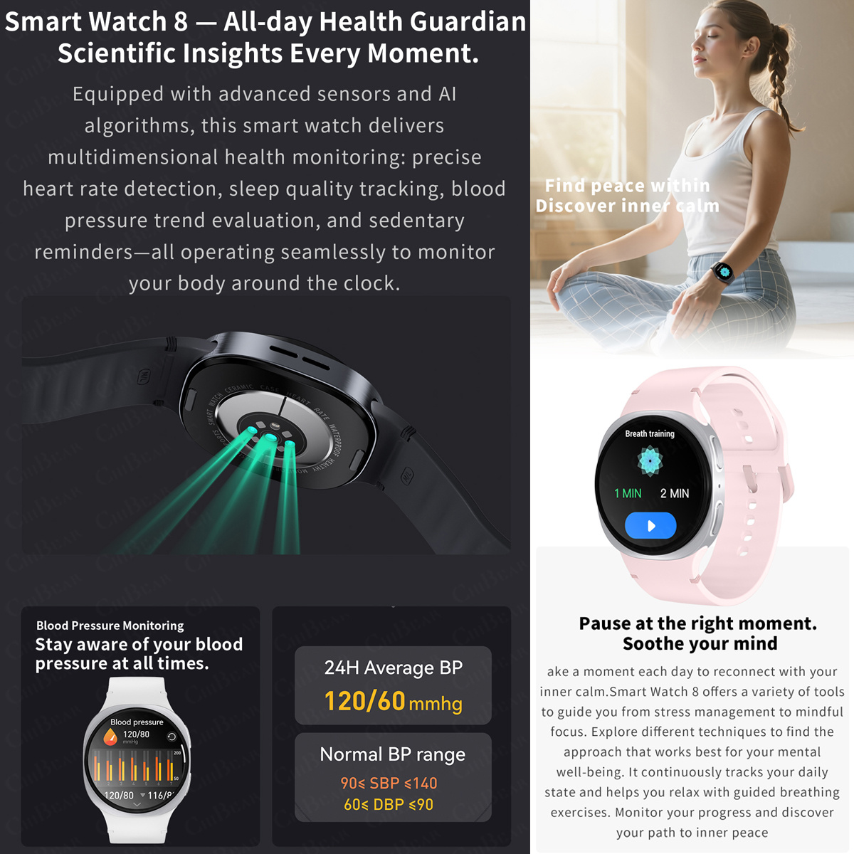 Novos Relógios 2026: Smartwatc - Nutrition Gym avaliação e preço