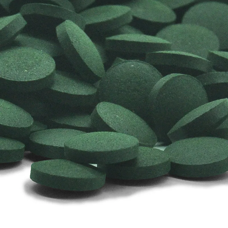 100-500 pces comprimidos de es - Spirulina Tablet Organic avaliação e preço