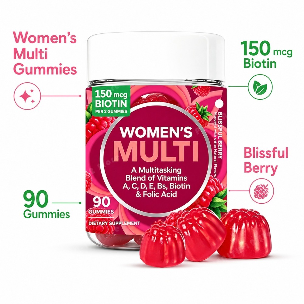 Gomas Multivitamínicas Feminin - Multivitamin Gummy Adult avaliação e preço
