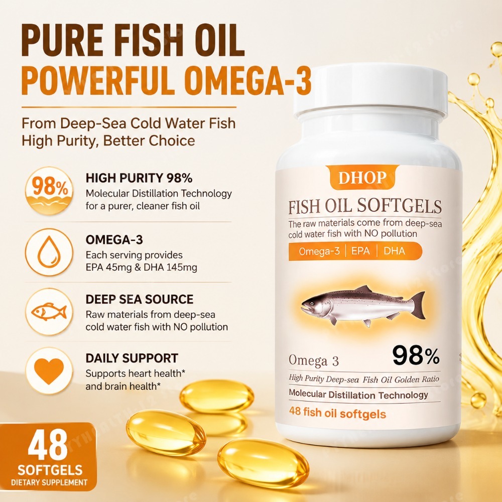 Ômega 3 Óleo de Peixe em Cápsu - Omega 3 Fish Oil avaliação e preço