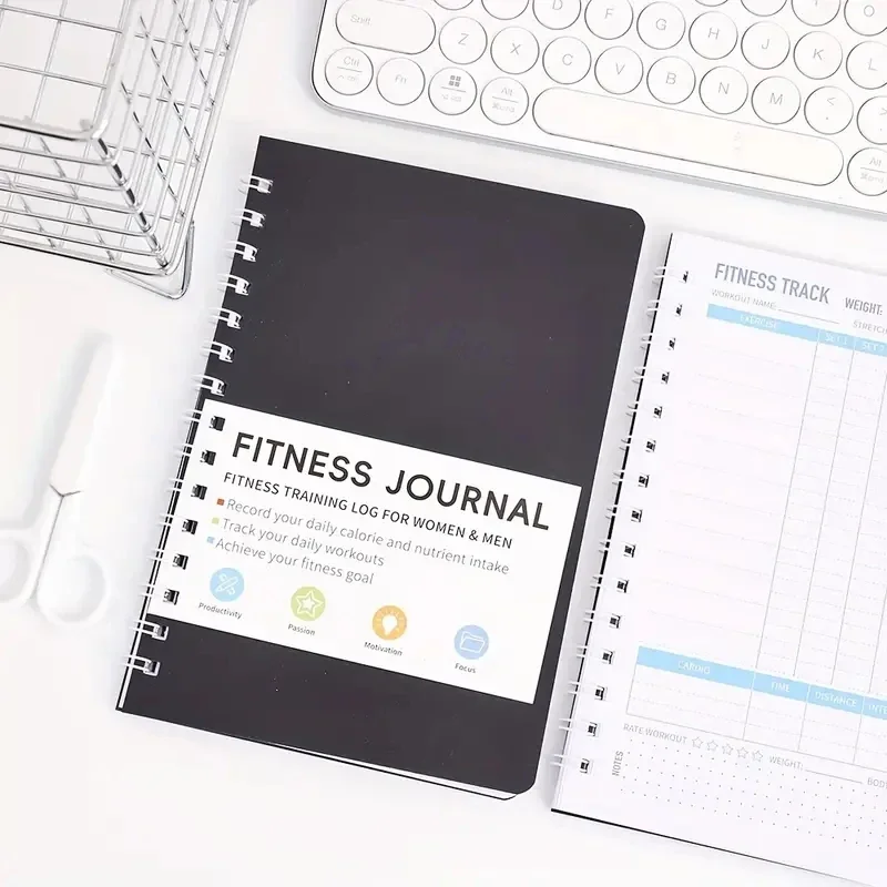 Caderno Espiral para Exercício - Nutrition Fitness Plan avaliação e preço