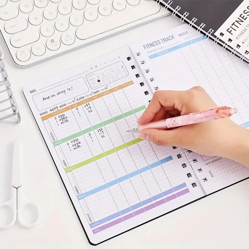 Caderno Espiral para Exercício - Nutrition Fitness Plan avaliação e preço