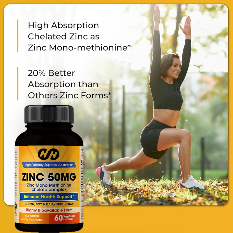 Suplemento de Zinco 50mg, 60 C - Zinc Supplement 50Mg avaliação e preço
