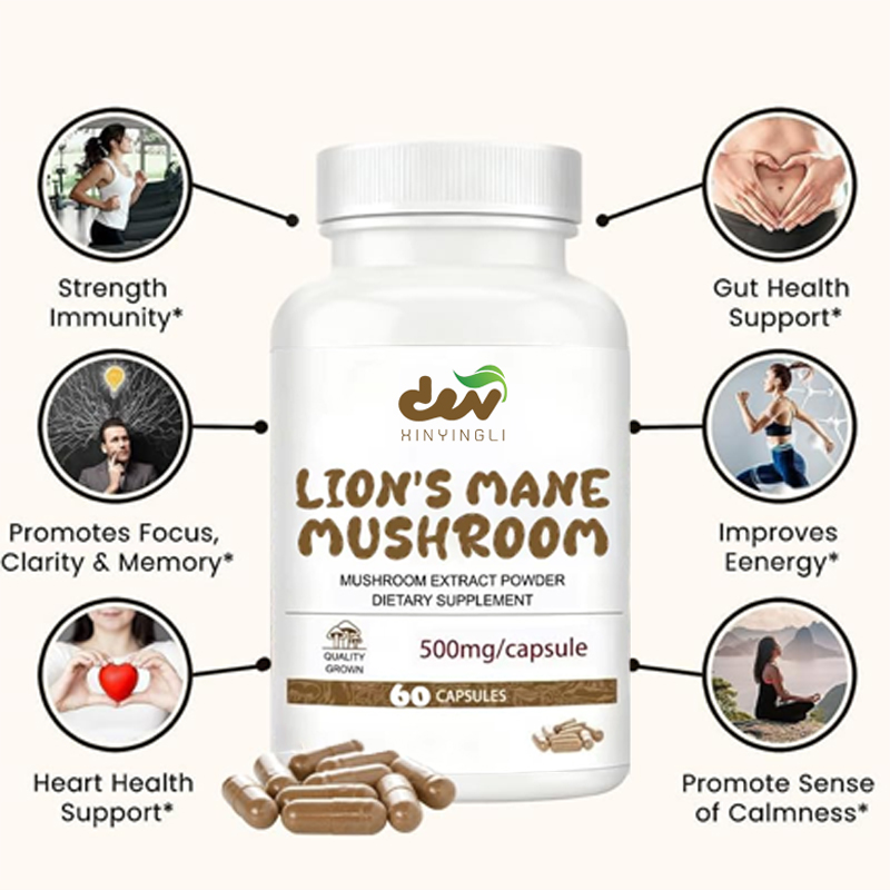 Cápsulas de Extrato de Cogumel - Lion Mane Mushroom avaliação e preço