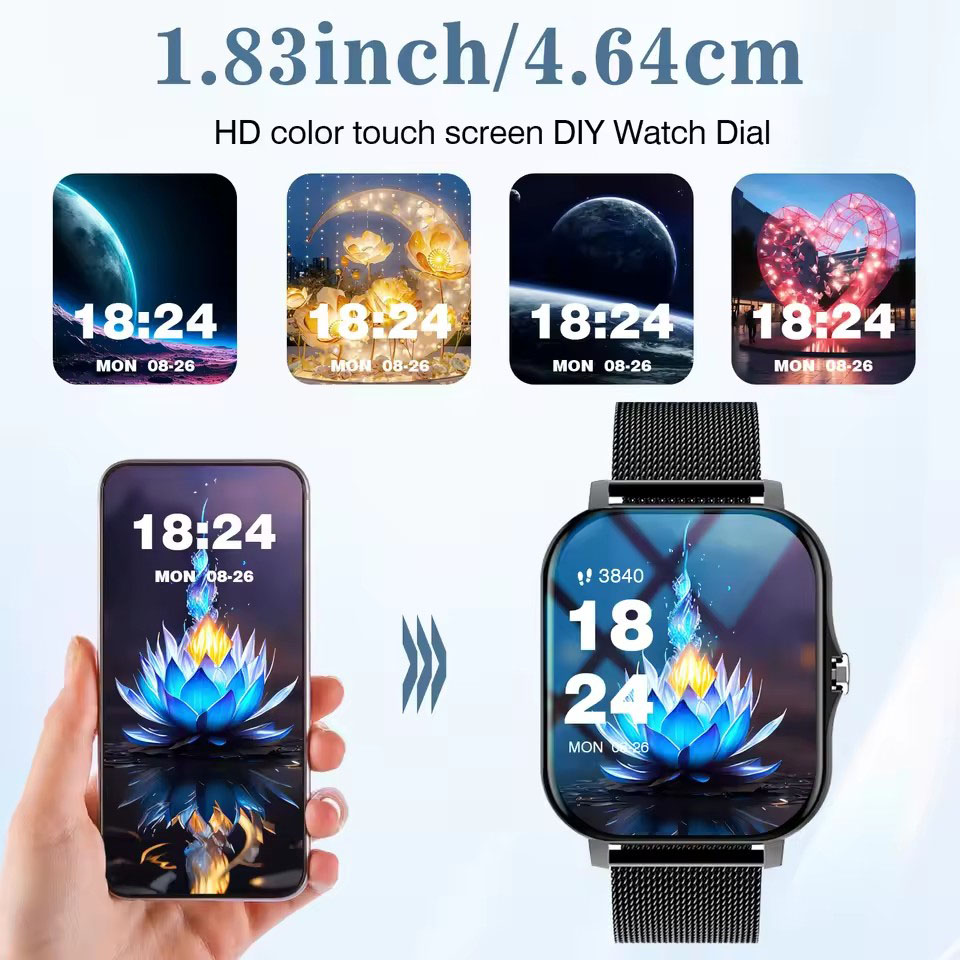 Novo Smartwatch 2026 com Chama - Nutrition Gym avaliação e preço