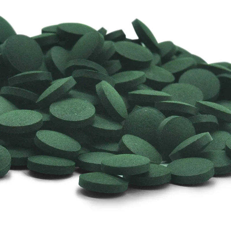 100/500/1000 peças comprimidos - Spirulina Tablet Organic avaliação e preço