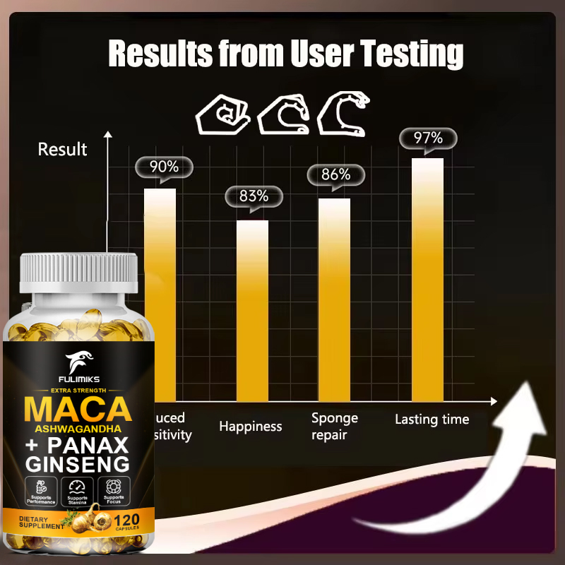 Cápsulas Premium de Raiz de Ma - Pre Workout Supplement avaliação e preço