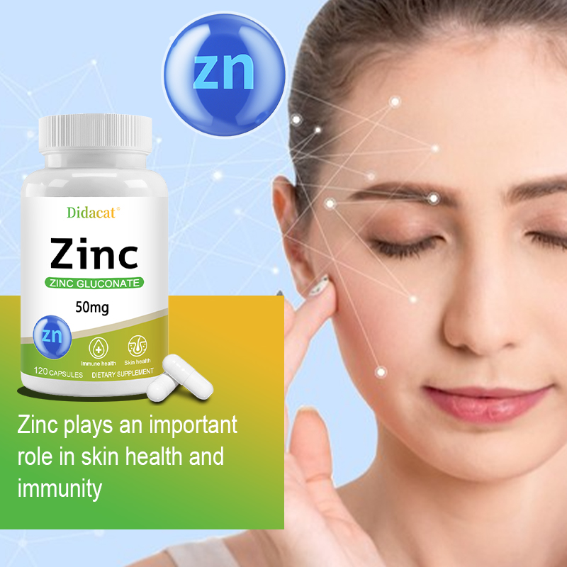Cápsulas de Gluconato de Zinco - Zinc Supplement 50Mg avaliação e preço