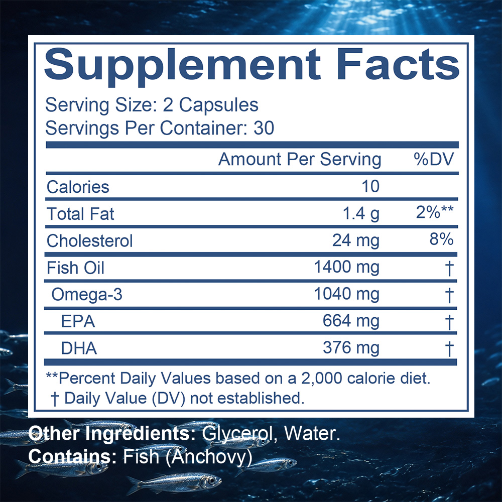 Cápsulas de Óleo de Peixe OMEG - Omega 3 Fish Oil avaliação e preço