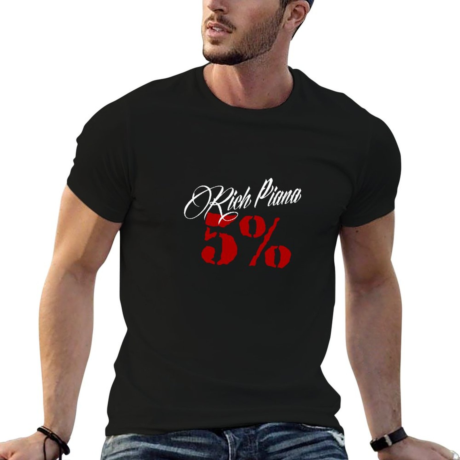 Camiseta clássica Rich Piana 5 - Nutrition Fitness Paris avaliação e preço