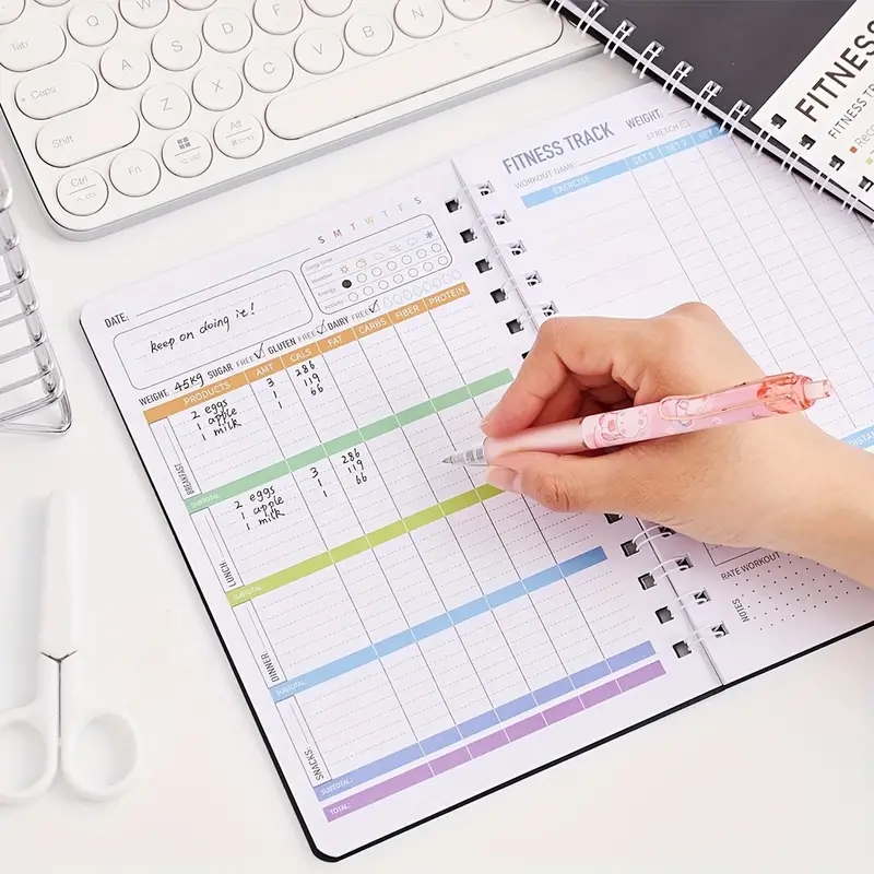 Caderno de Exercícios e Nutriç - Nutrition Fitness Plan avaliação e preço