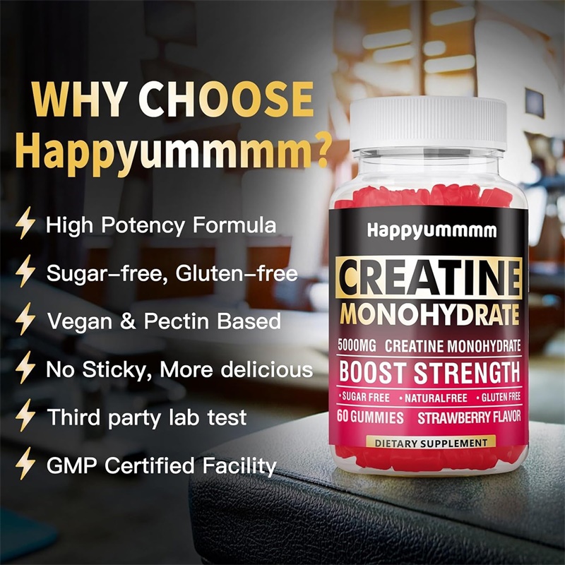 Gomas de Creatina Monohidratad - Pre Workout Supplement avaliação e preço