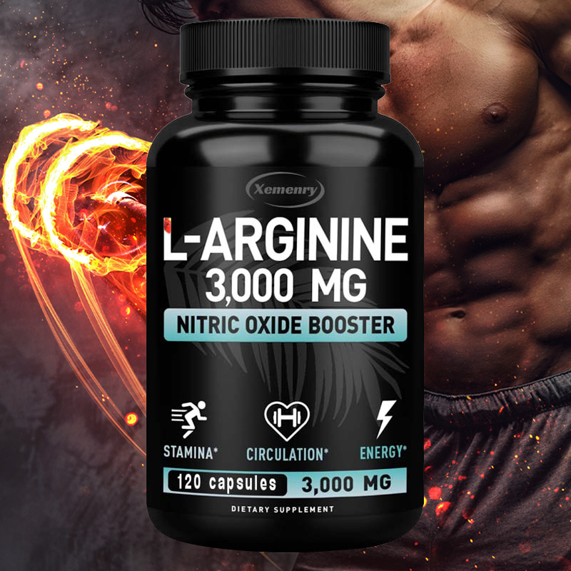 L-Arginina 3000mg - para supor - Pre Workout Supplement avaliação e preço
