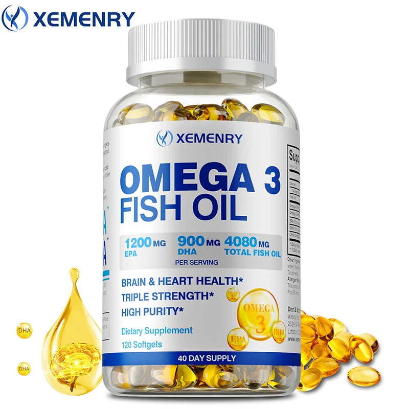 Óleo de peixe Omega-3 - aument - Omega 3 Fish Oil avaliação e preço
