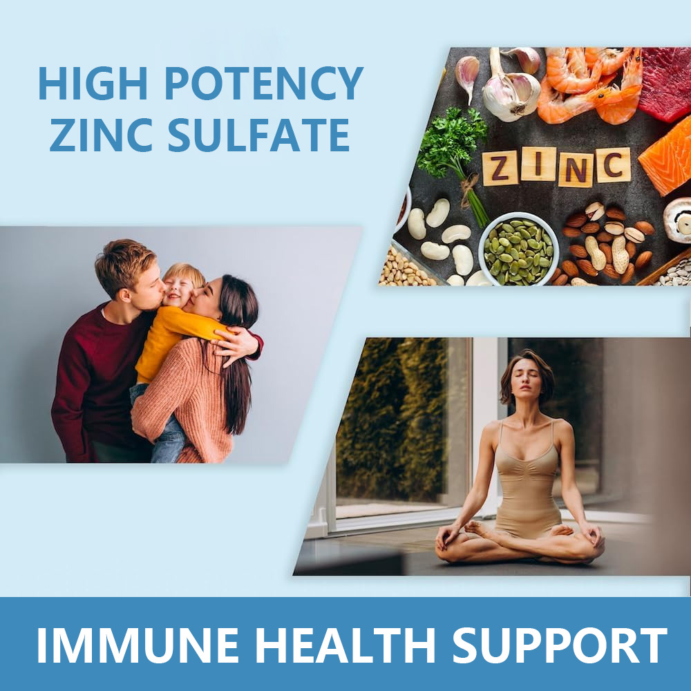 Cápsulas de Suplemento de Zinc - Zinc Supplement 50Mg avaliação e preço